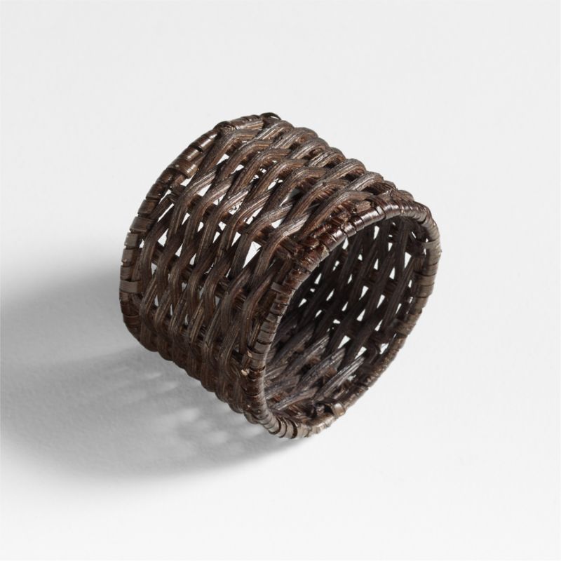 Cocoa Rattan Napkin Ring by Gaby Dalkin - image 5 of 5