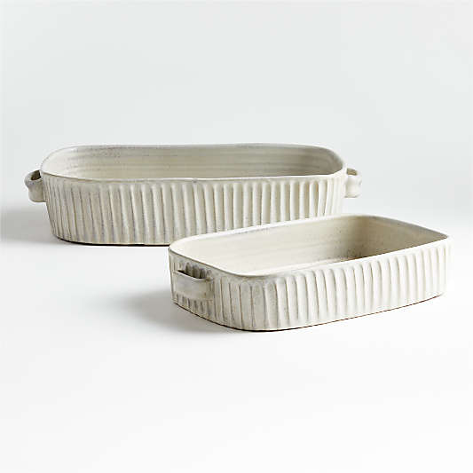 Carmel Ceramic Bakers, Set of 2 by Gaby Dalkin