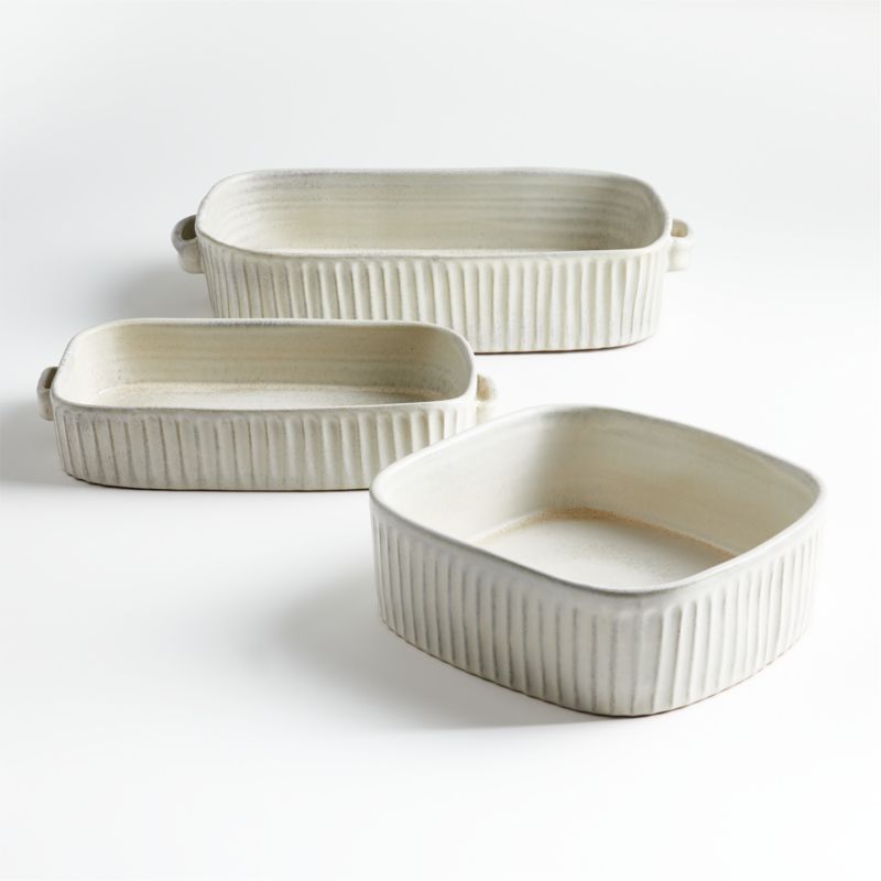 Carmel Ceramic Bakers, Set of 3 by Gaby Dalkin - image 0 of 3