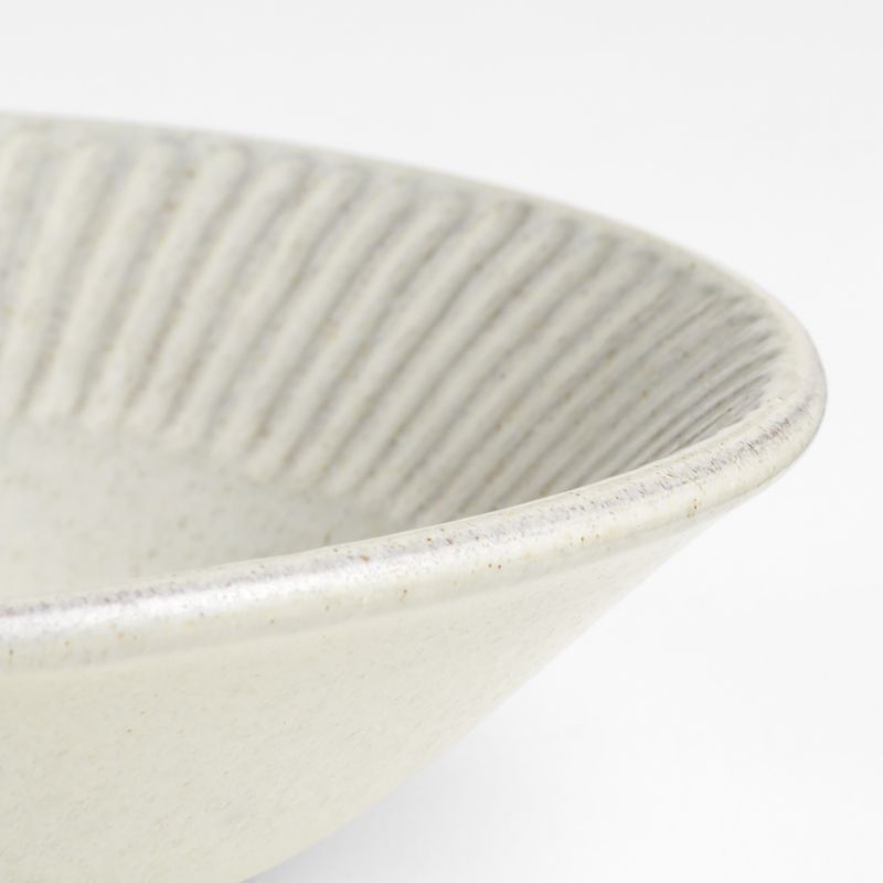 Carmel Ceramic Pasta Bowl with Ridges by Gaby Dalkin - image 10 of 10