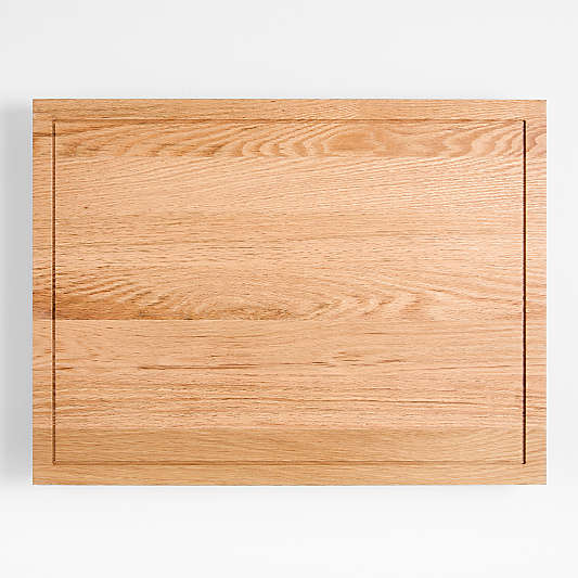 Large Front-Lip Oak Wood Cutting Board By Gaby Dalkin