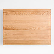 Large Front-Lip Oak Wood Cutting Board By Gaby Dalkin
