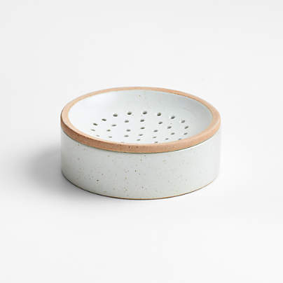 Pacific Ceramic Dish Brush Holder by Gaby Dalkin