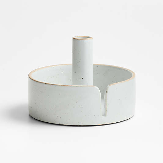 Pacific Ceramic Paper Towel Holder by Gaby Dalkin