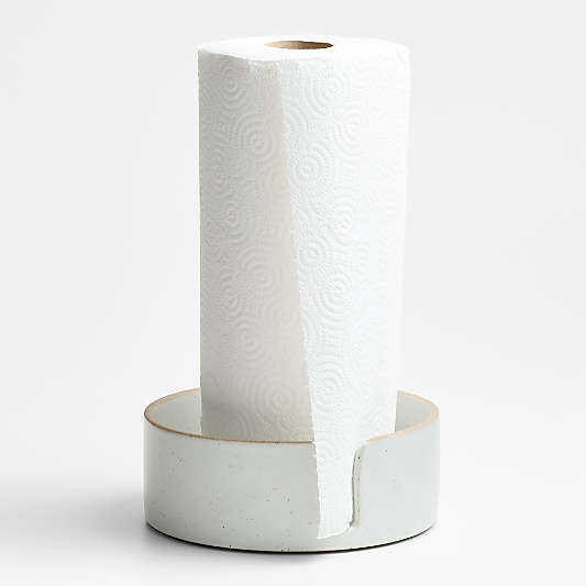 Pacific Ceramic Paper Towel Holder by Gaby Dalkin