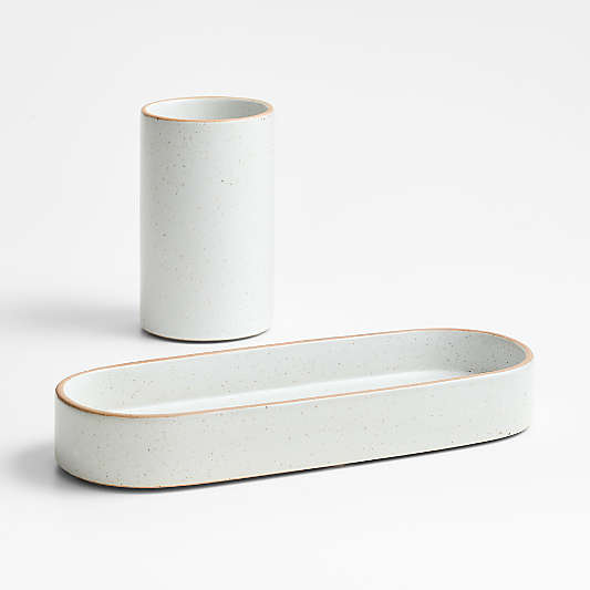 Pacific Ceramic Sink Caddy by Gaby Dalkin