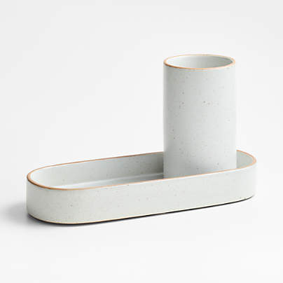 Pacific Ceramic Sink Caddy by Gaby Dalkin