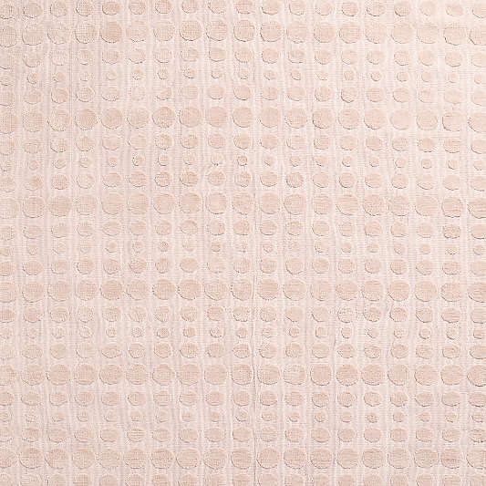 Geo Dotty Shell Pink Performance Kids Area Rug