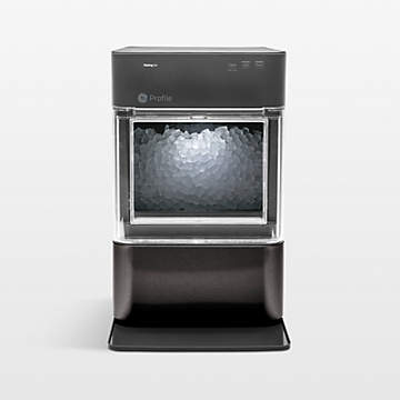 GE Profile Opal 2.0 | Countertop Nugget Ice Maker | Ice Machine with WiFi  Connectivity | Smart Home Kitchen Essentials | Black Stainless