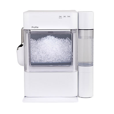 View GE Profile Opal 2.0 Ultra Nugget Ice Maker with Side Tank - Stone White details
