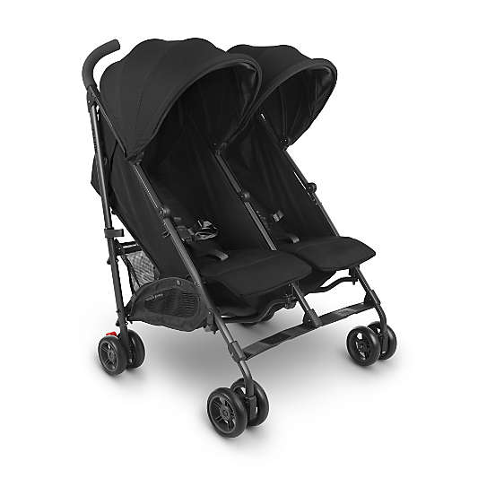 UPPAbaby ® G-Link ® V2 Jake Black Reclining Double Baby Stroller