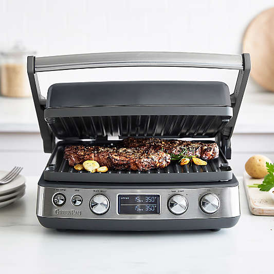 GreenPan ™ Elite Multi Grill & Griddle 2.0 in Graphite