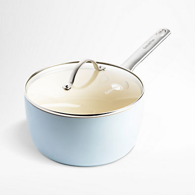 View GreenPan ™ Padova Light Blue 2-Qt. Ceramic Non-Stick Saucepan details