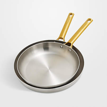 GreenPan ™ Reserve Stainless Steel 10" & 12" Frypan Set