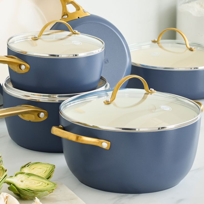 GreenPan ™ Reserve Ocean 10-Piece Ceramic Non-Stick Cookware Set