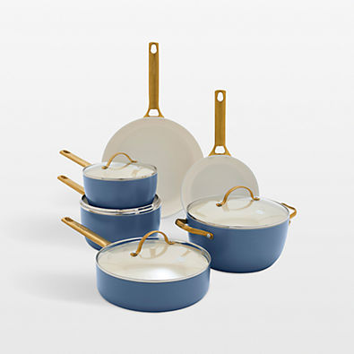 View GreenPan ™ Reserve Ocean 10-Piece Ceramic Non-Stick Cookware Set details