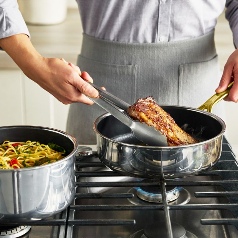 GreenPan™ Spectra Gold Thermabond Hybrid Ceramic Nonstick 10-Piece Cookware Set - image 4 of 7