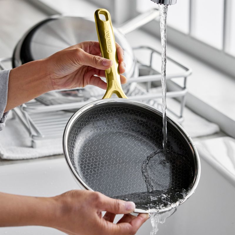 GreenPan™ Spectra Gold Thermabond Hybrid Ceramic Nonstick 8" Open Frypan - image 7 of 8