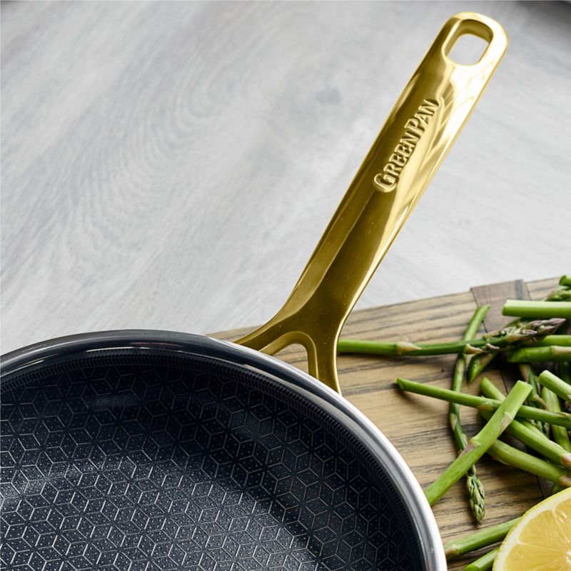 GreenPan™ Spectra Gold Thermabond Hybrid Ceramic Nonstick 10" & 12" Frypan Set - image 7 of 8