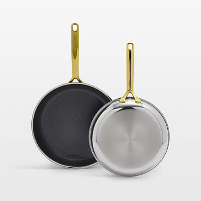 GreenPan™ Spectra Gold Thermabond Hybrid Ceramic Nonstick 10" & 12" Frypan Set