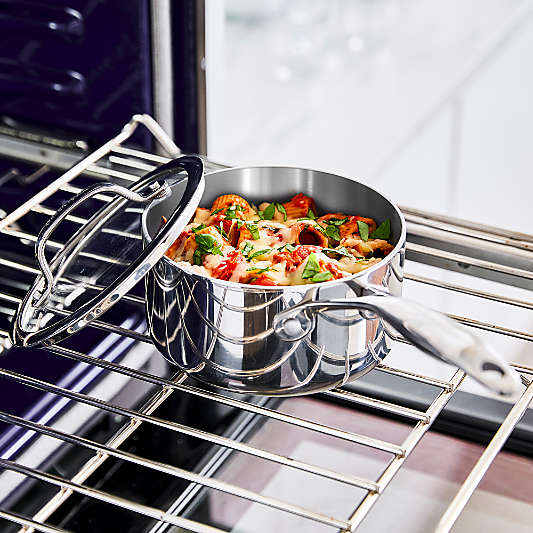 GreenPan™ Valencia Pro Stainless Steel 1.66-Qt. Covered Saucepan