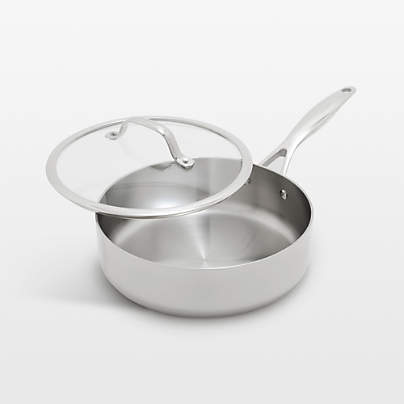 GreenPan™ Valencia Pro Stainless Steel 5-Qt. Covered Sautepan