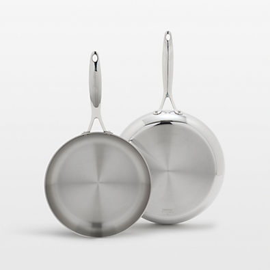 View GreenPan™ Valencia Pro Stainless Steel 10" and 12" Fry Pans Set details