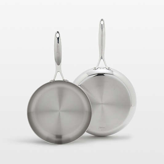 GreenPan™ Valencia Pro Stainless Steel 10" and 12" Fry Pans Set