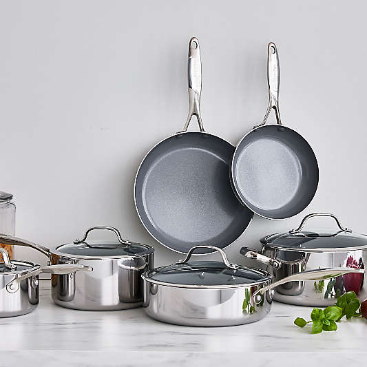 GreenPan ™ Valencia Pro Stainless Steel 11-Piece Cookware Set