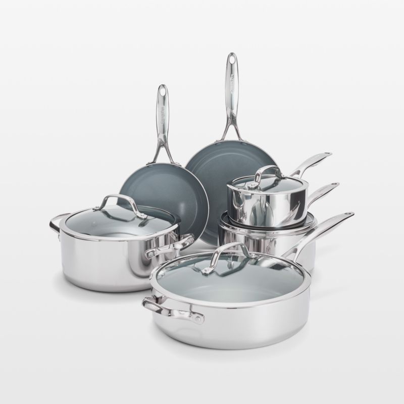 GreenPan ™ Valencia Pro Stainless Steel 11-Piece Cookware Set - image 0 of 12