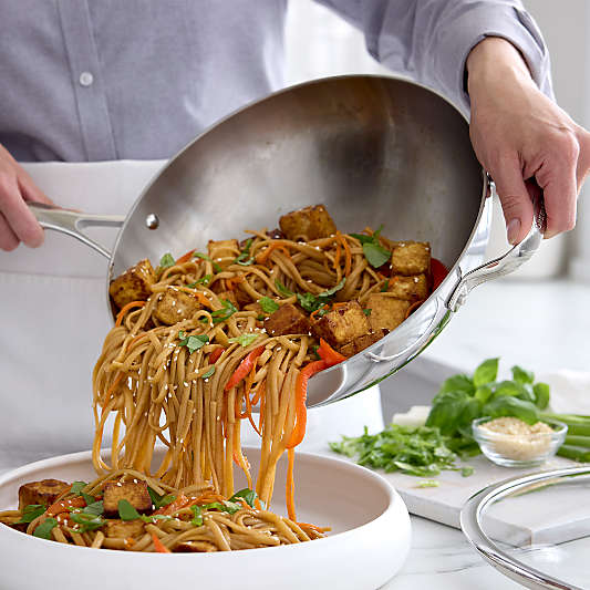GreenPan™ Valencia Pro Stainless Steel 12" Covered Wok