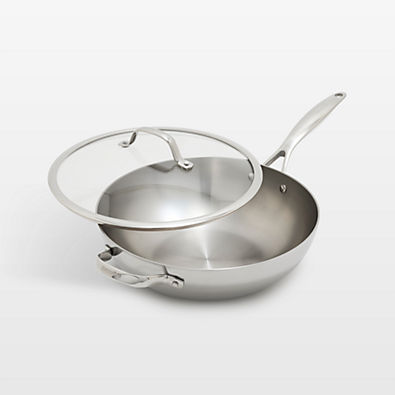 View GreenPan™ Valencia Pro Stainless Steel 12" Covered Wok details