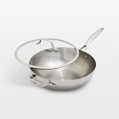 GreenPan™ Valencia Pro Stainless Steel 12" Covered Wok