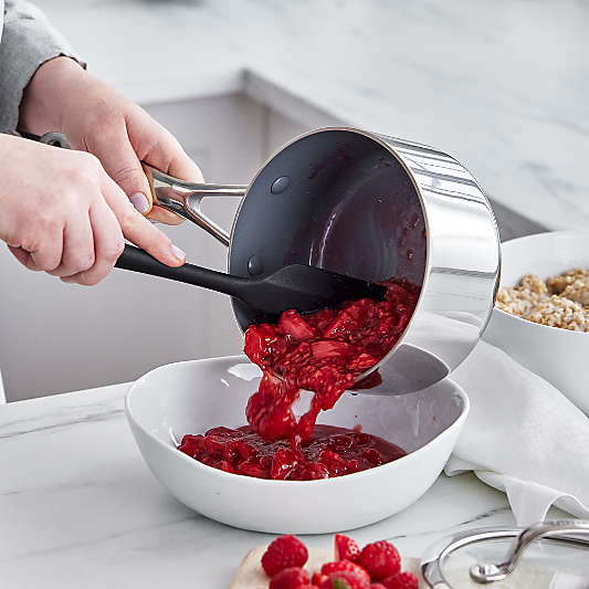 GreenPan ™ Valencia Pro Stainless Steel 1.66-Qt. Saucepan with Lid