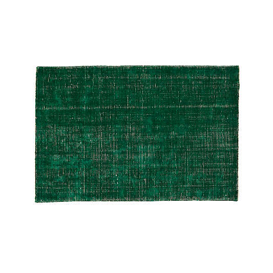 5x8' Green Patina Rug