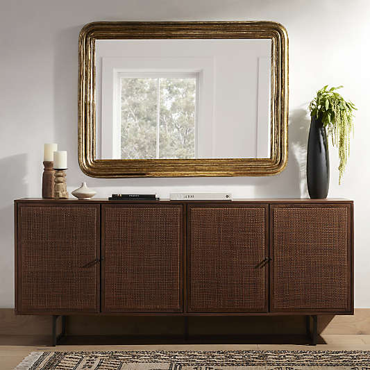 Gabriel Gold Leaf Wall Mirror 35" x 48"