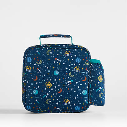 Outer Space Soft Insulated Kids Personalized Thermal Lunch Box +