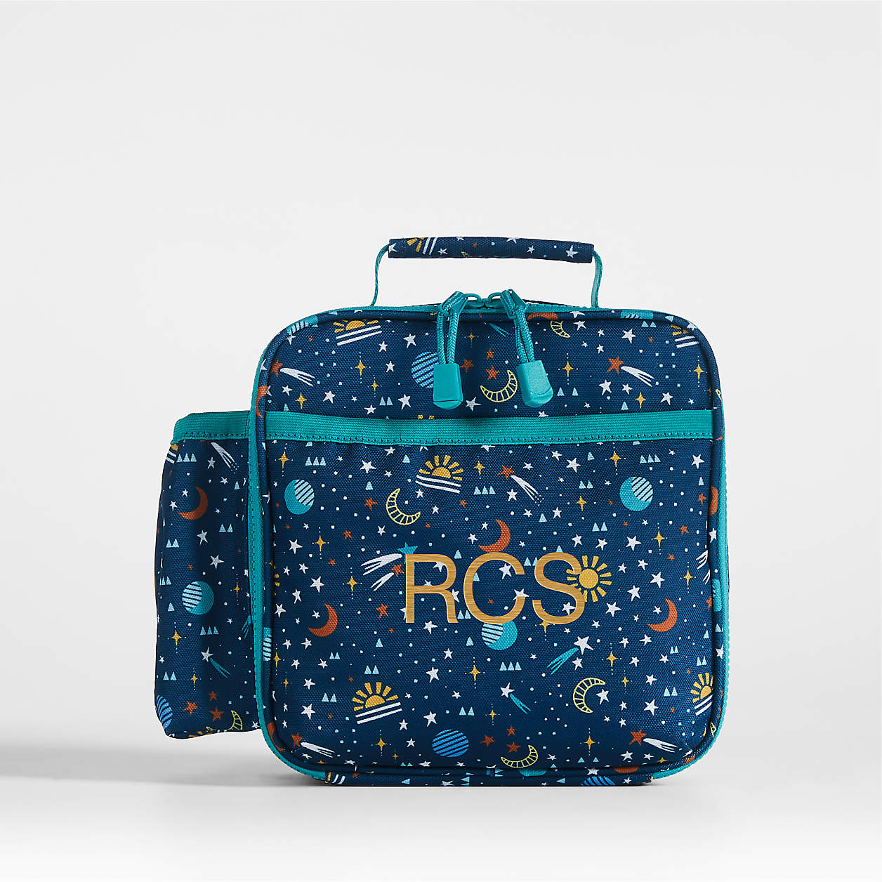 Outer Space Soft Insulated Kids Personalized Thermal Lunch Box ...