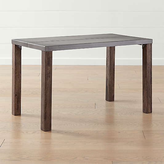 Galvin 48" Metal Top Dining Table