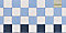 Sky and Deep Navy Blue