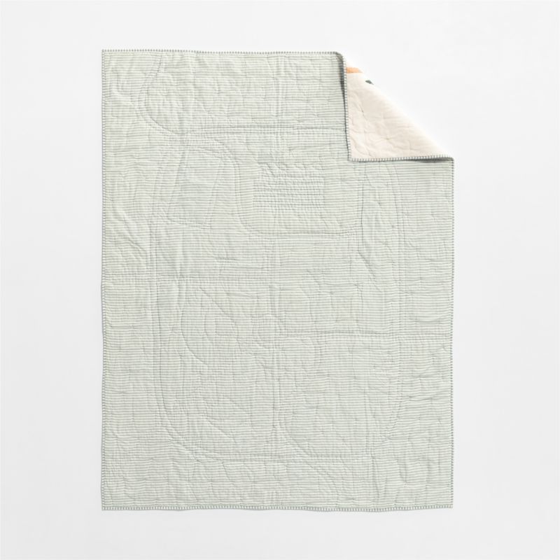 Game Time Garden Organic Cotton Kids Twin Quilt - image 8 of 10