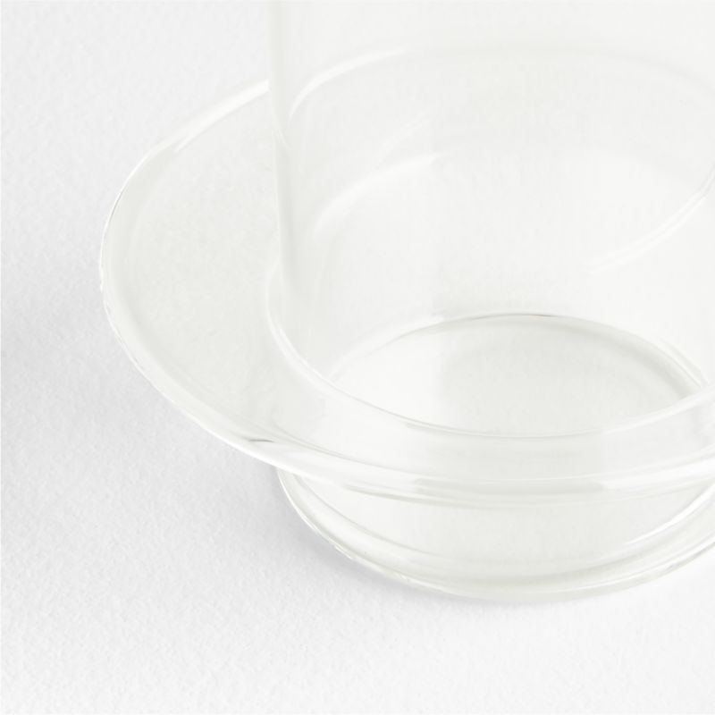 Gara Clear Glass Hurricane Candle Holders, Set of 3 - image 3 of 4