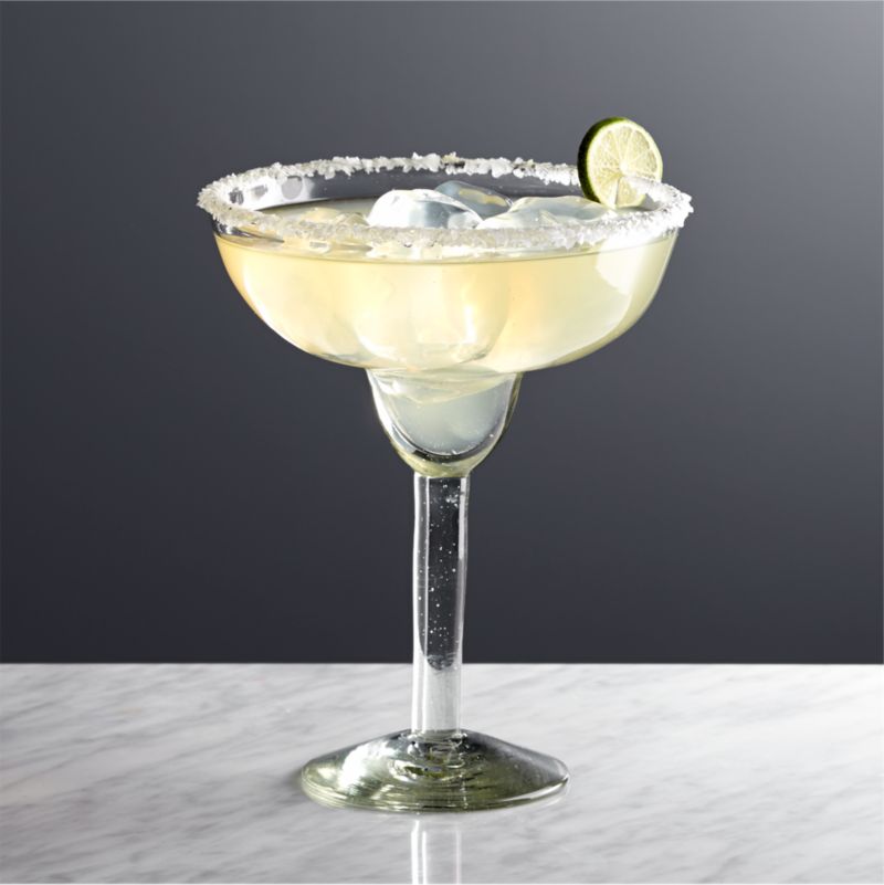CARMEN MARGARITA GLASSES MADE IN MEXICO FOR CRATE AND BARREL 