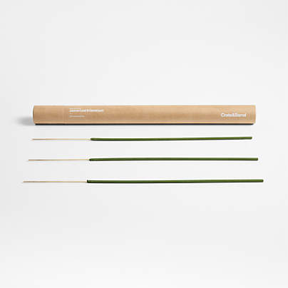 Garden Glow Lemon Leaf and Geranium Scented Incense Sticks, Set of 30