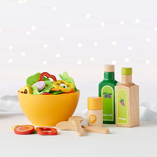 Hape Garden Salad Play Food Set