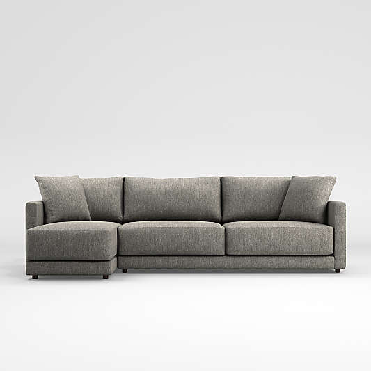 Gather Deep 2-Piece Left Arm Chaise Sectional Sofa