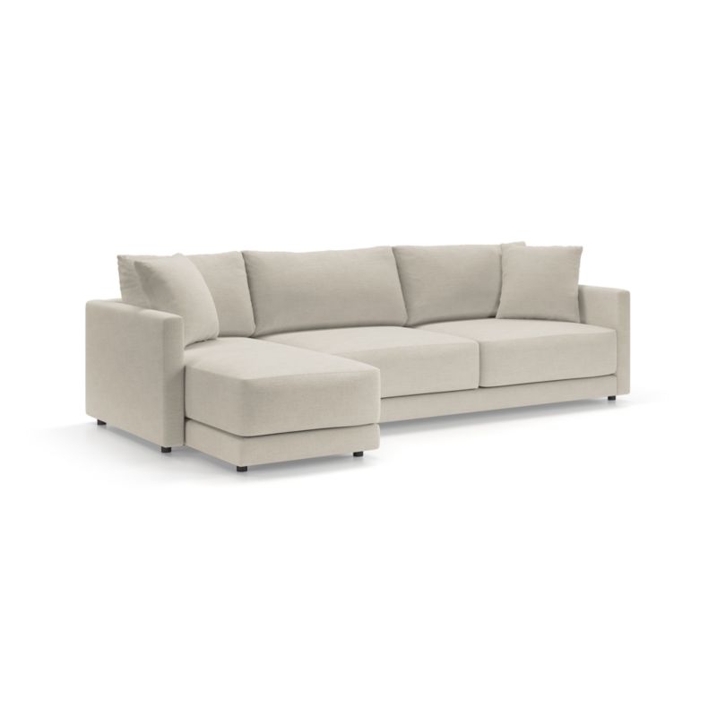 Gather Deep 2-Piece Left Arm Chaise Sectional Sofa