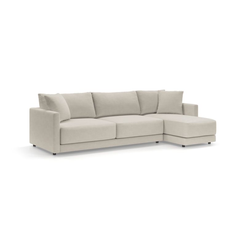 Gather Deep 2-Piece Right Arm Chaise Sectional Sofa