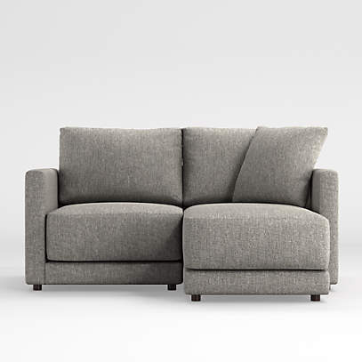 Gather 2 Piece Small Space Sectional, Small Spaces Sectional Sofa