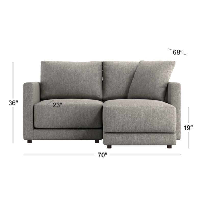 View Gather Deep 2-Piece Small Space Sectional Sofa - image 3 of 20